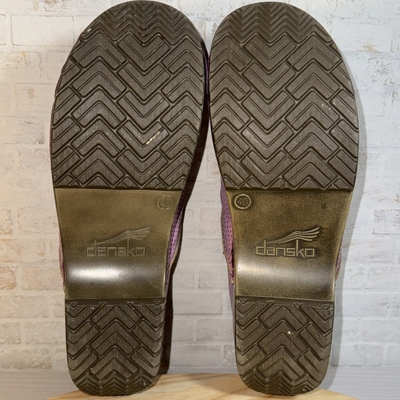 Dansko professional clog, pink floral nubuck, size 40 - Picture 11 of 16